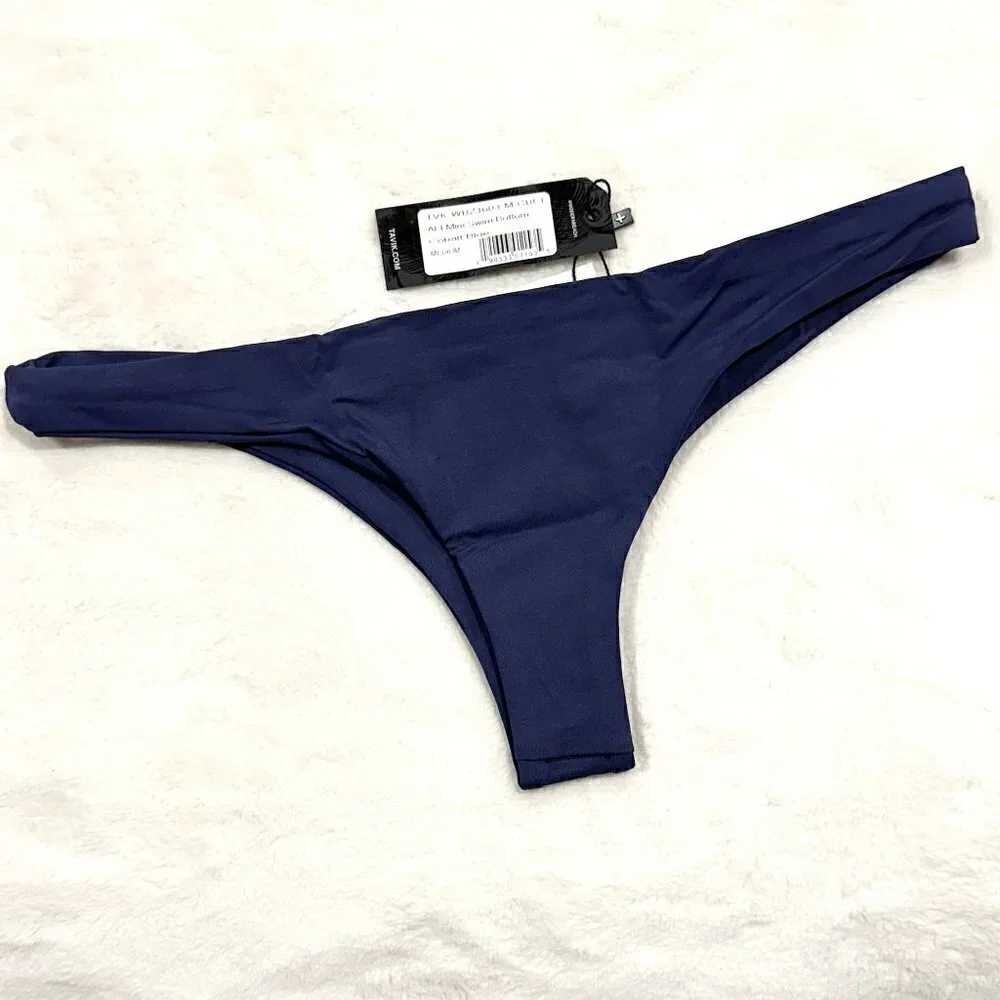 NWT Tavik Ali Mini Swim Bottom in Cobalt Blue - Medium